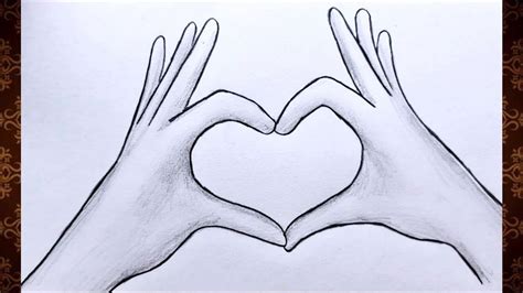 el ile kalp çizimi